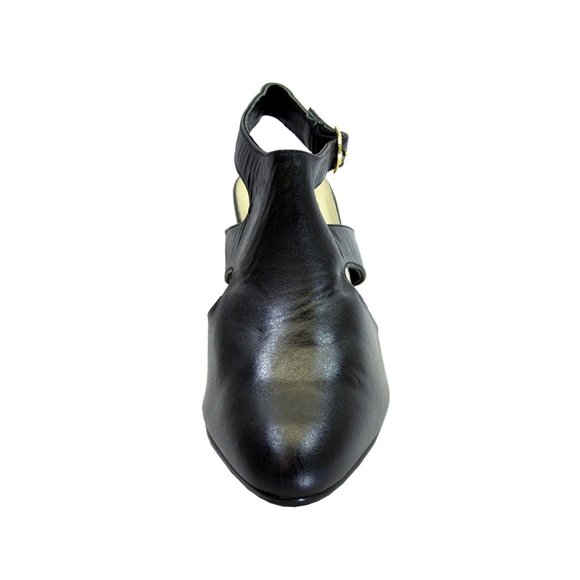 👠 PEERAGE Jorja Women's Wide Width Leather Pumps - Picture 2 of 6